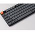 Keychron K1 Max TKL 80% RGB Wireless Mechanical Gaming Keyboard with Low Profile Gateron Red Switch - English/Arabic - Black