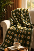 Handmade Crochet Daisy Blanket - 110 x 170 cm