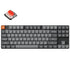 Keychron K1 Max TKL 80% RGB Wireless Mechanical Gaming Keyboard with Low Profile Gateron Red Switch - English/Arabic - Black
