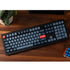Keychron V6 Max 100% QMK/VIA Wireless RGB Hot-Swappable Mechanical Keyboard with Knob, Gateron Jupiter Red Switches, English/Arabic Layout - Carbon Black