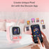 Divoom Tiivoo-2 Retro Pixel Art Bluetooth Speaker with Photo Album Display - Light Pink
