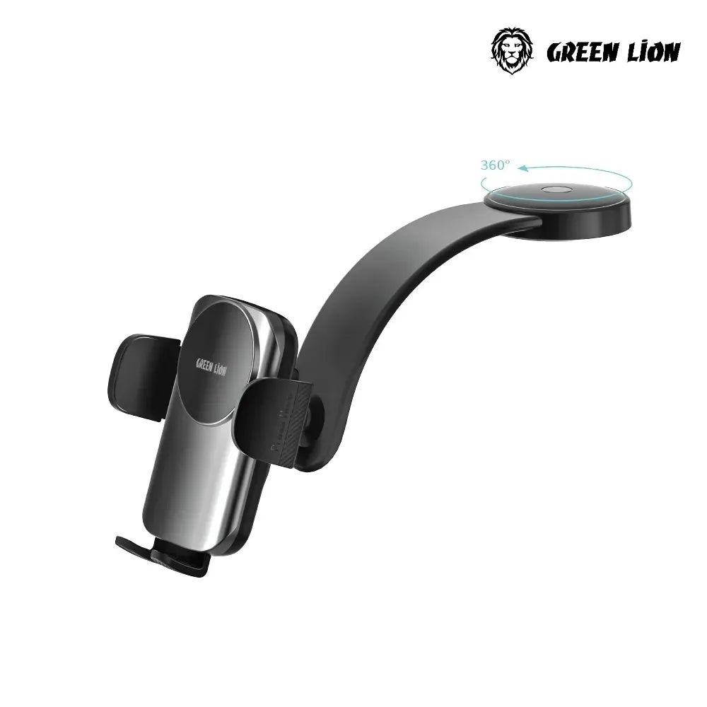 Green Lion Flex Charge Pro Phone Holder Black | IT Care Kuwait