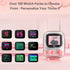 Divoom Tiivoo-2 Retro Pixel Art Bluetooth Speaker with Photo Album Display - Light Pink