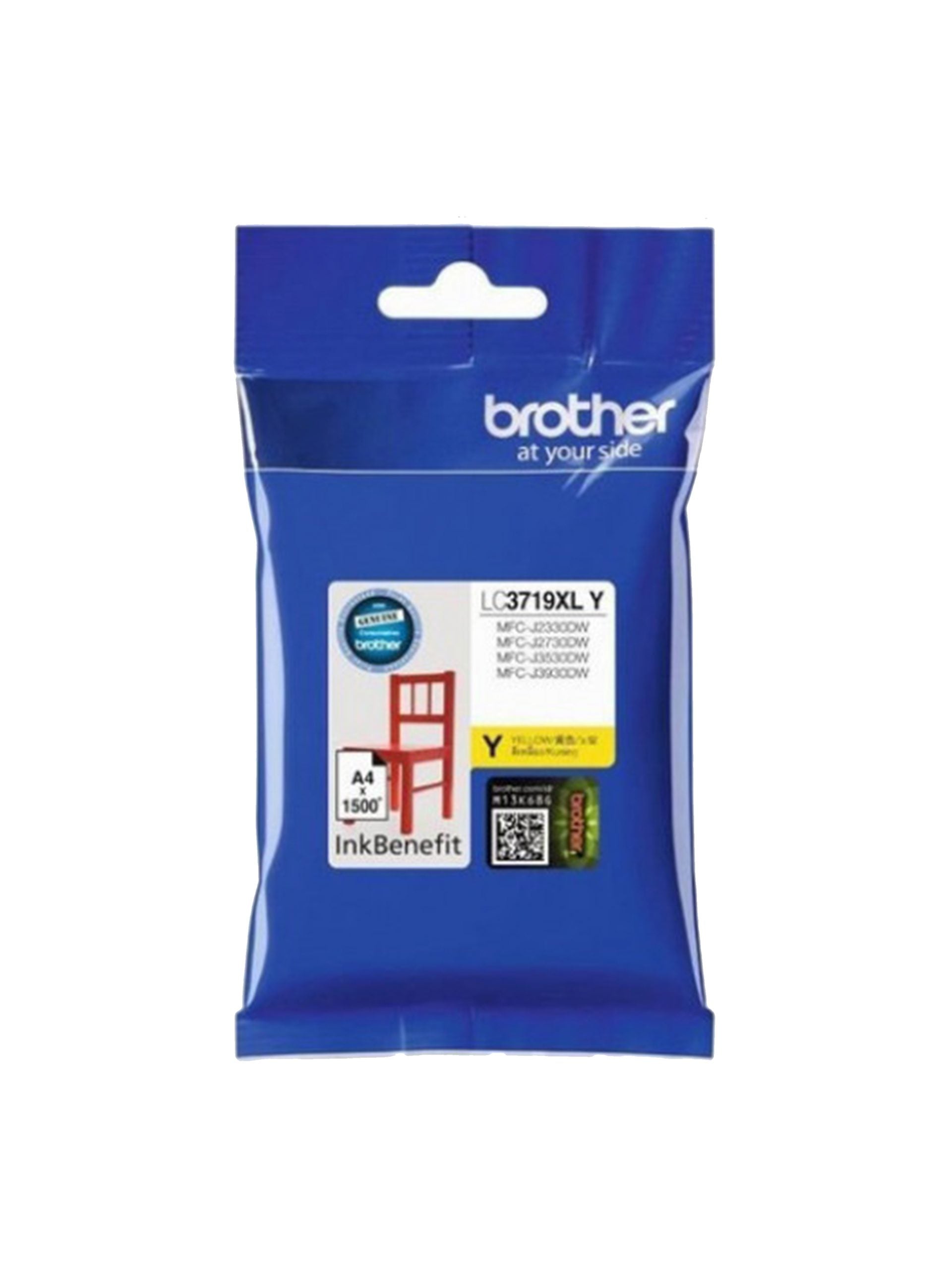Brother LC-3719XL Yellow Ink Cartridge