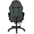 Gadgeton Imperial Series PVC Leather Gaming Chair with Footrest - Black
