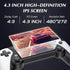 SJGAM M25 Retro Handheld Video Game Console with 4.3-Inch HD Screen 64GB