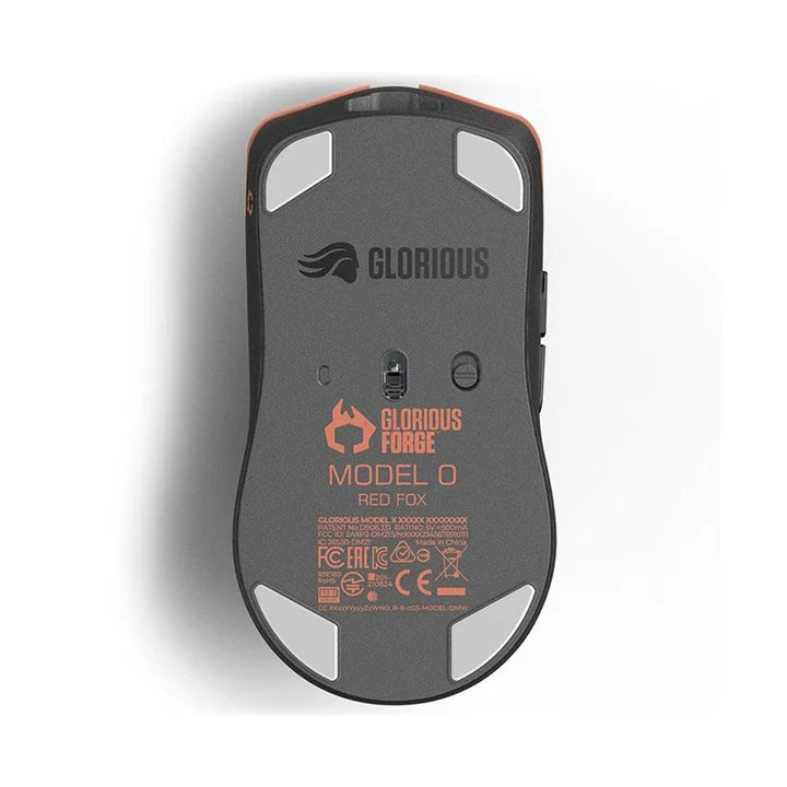 Glorious Forge Model O Pro Wireless Mouse Red Fox - View 5 | IT Care Kuwait