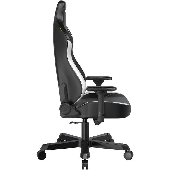 DXRacer TANK Series XXL Gaming Chair with 4D Armrests & Adjustable Lumbar Support – Black/White | IT Care Kuwait