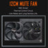 DarkFlash Aigo AK800 RGB 800W Non-Modular Gaming Power Supply - Black