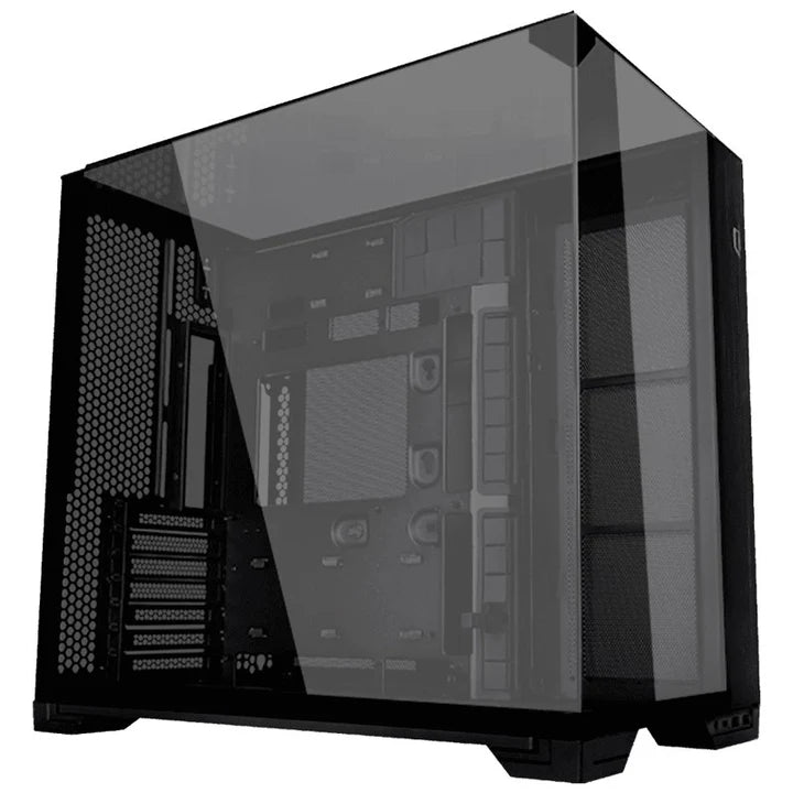 LIAN LI O11 Vision Compact Black Side View | IT Care Kuwait