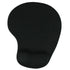 Mouse Pad With Gel Wrist Support Black