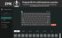 Keychron B1 Pro Ultra-Slim Wireless 75% ZMK Custom Keyboard for Windows & Mac - English/Arabic - Ivory White