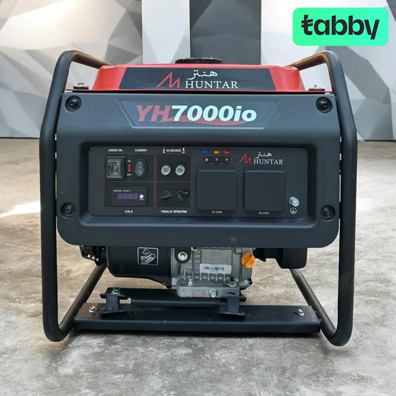 Huntar 7.0kW Heavy Duty Petrol Generator – Portable Backup Power Generator for Home, Shops & Construction Sites | IT Care Kuwait