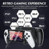 SJGAM M25 Retro Handheld Video Game Console with 4.3-Inch HD Screen 64GB