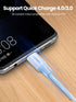 UGREEN US264 USB-C to USB-C 60W Fast Charging Cable 1.5m - White