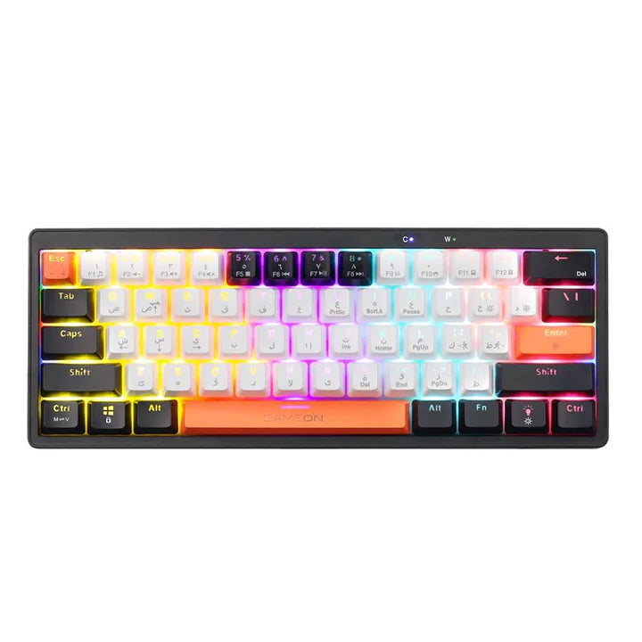 GAMEON AEROX GOMK160-RS 60% RGB Mechanical Keyboard Red Switch English/Arabic | IT Care Kuwait