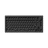 Keychron Q1 HE 75% Wireless QMK Mechanical Gaming Keyboard with Gateron Double-Rail Magnetic Switches, Knob, RGB Backlight - Carbon Black - English/Arabic
