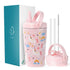 Buzio Kids Insulated Tumbler with Straw Lid 500ml - Unicorn