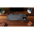 Keychron K1 Max TKL 80% RGB Wireless Mechanical Gaming Keyboard with Low Profile Gateron Red Switch - English/Arabic - Black