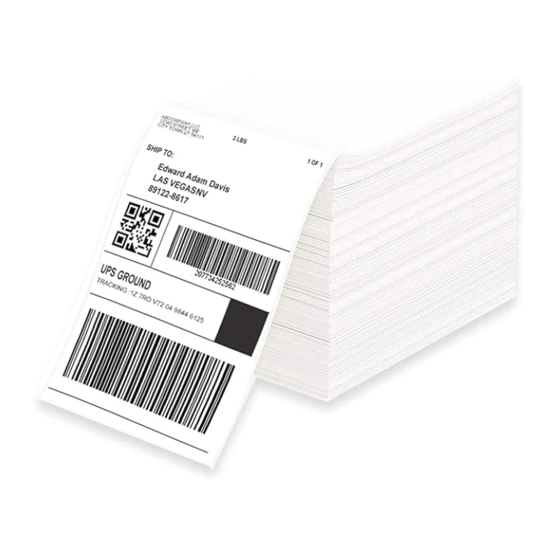 Phomemo 4&#215;6 Fanfold Direct Thermal Shipping Labels &#8211; 500 Labels