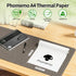 Phomemo A4 Thermal Paper Roll - 210mm x 6.5m - Q22-RMSG10-LTRM8