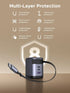 UGREEN X616 100W GaN Fast Charger with Retractable USB-C Cable 3-Port - Space Gray