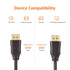 DisplayPort 1.2 Cable – 3m, 4K@60Hz