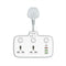 Ldnio SC2413 Power Strip USB Socket 2 Way USB-A USB-C White | IT Care Kuwait