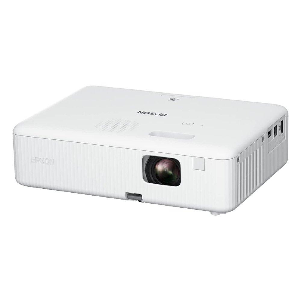 Epson CO-W01 Projector – WXGA, 3LCD Technology – 3,000-Lumen Brightness – 378 inches Screen Size – (V11HA86040)