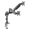GAMEON GO-2045 Pole-Mounted Gas Spring Dual Monitor Arm Black | IT Care Kuwait