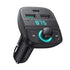 UGREEN CD229 Bluetooth 5.0 FM Car Charger 3-Port with PD, QC 3.0, USB Flash Drive and TF Card Support - Black