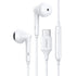 UGREEN EP101 USB Type-C Wired Earphones with Microphone - White