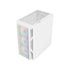 GAMEON Trident IV-A POWERFORGE Series Mid Tower Gaming Case – White with 750W 80+ Bronze Power Supply and 4 ARGB Fans