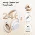 UGREEN HiTune Max5 HP202 Hybrid Active Noise-Cancelling Wireless Over-Ear Headphones - White