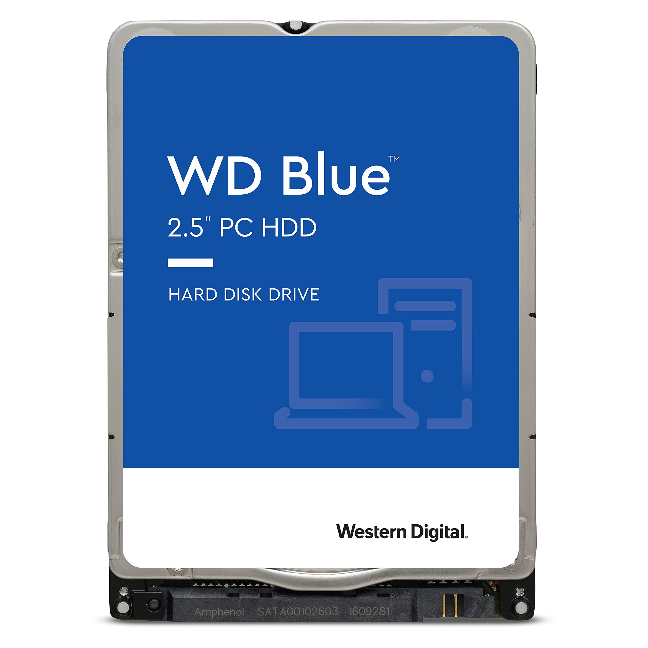 WD 500 GB 2.5-Inch SATA 6Gb/s 5400 rpm 16MB Internal Laptop Hard Drive - Blue