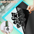 Adhesive Black Matte Vinyl Sticker 30cm x 1m