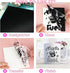 Adhesive Black Matte Vinyl Sticker 30cm x 1m