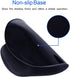 Mouse Pad With Gel Wrist Support Black