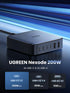 UGREEN Nexode CD271 200W 6-Port GaN Desktop Fast Charger - Black