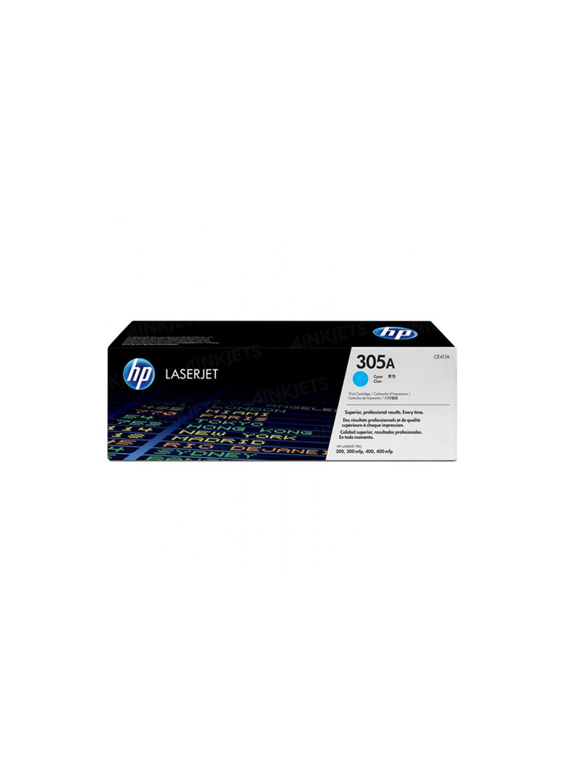 HP 305A Cyan LaserJet Toner Cartridge-CE411A