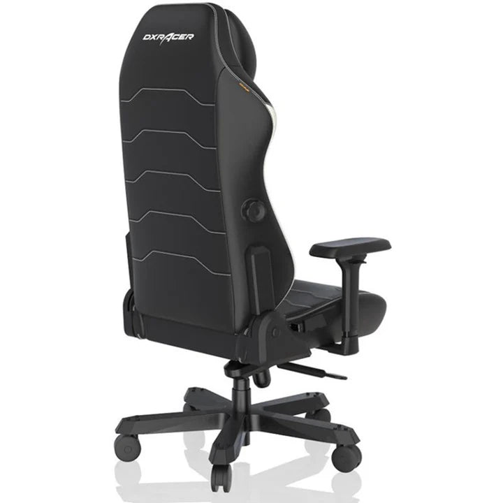 DXRacer Master XL Gaming Chair 4D Lumbar Support Adjustable Headrest Black White | IT Care Kuwait