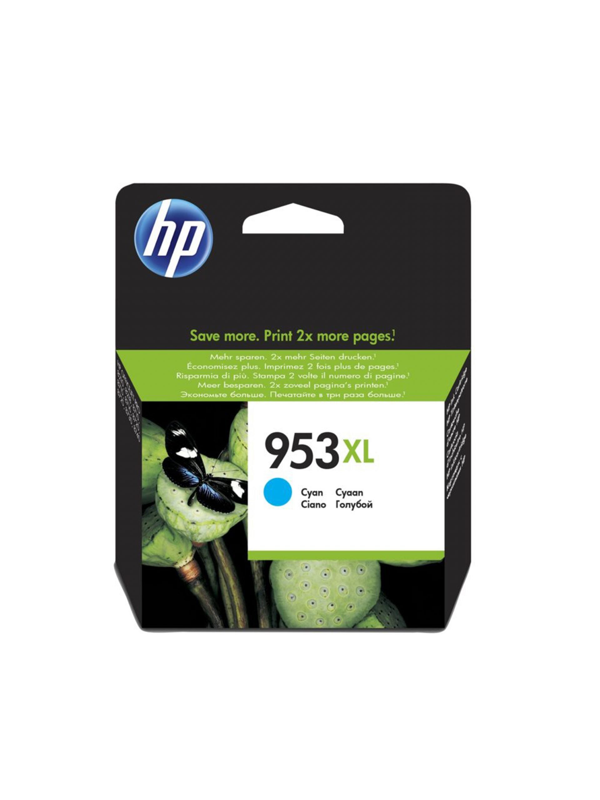 HP 953XL High Yield Cyan Ink Cartridge