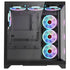 GAMEON Emperor Midnight IV Series ARGB Mid Tower Gaming Case – Black