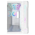 GAMEON Emperor Arctic III Series Mid Tower Gaming Case – White with 7 ARGB PWM Fans