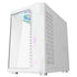 GAMEON Emperor Arctic III Series Mid Tower Gaming Case – White with 7 ARGB PWM Fans