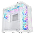 GAMEON Emperor Arctic III Series Mid Tower Gaming Case – White with 7 ARGB PWM Fans