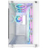 GAMEON Emperor Arctic II Series Mid Tower Gaming Case – White, ATX/Micro-ATX, Tempered Glass, 7 ARGB PWM Fans Included