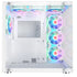 GAMEON Emperor Arctic II Series Mid Tower Gaming Case – White, ATX/Micro-ATX, Tempered Glass, 7 ARGB PWM Fans Included