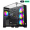 GAMEON Valkyrie I Series ARGB Mid Tower Gaming Case – Black
