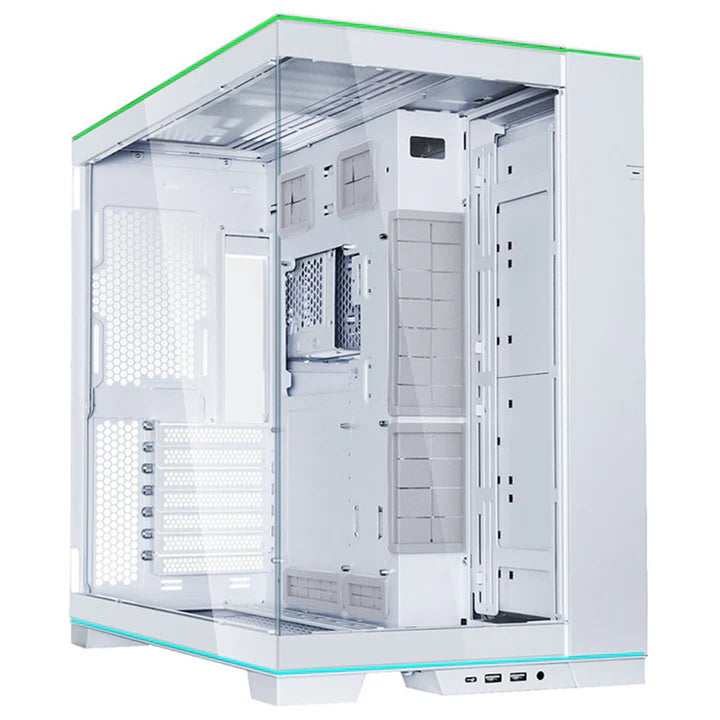 Lian Li O11 EVO XL White Side View | IT Care Kuwait